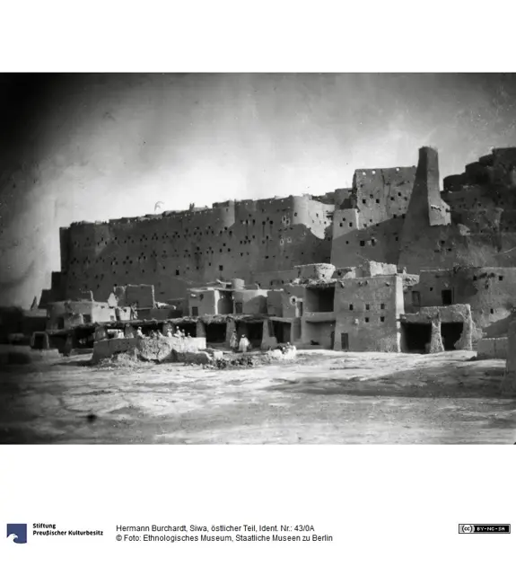 Hermann Burchardt; Siwa, eastern part