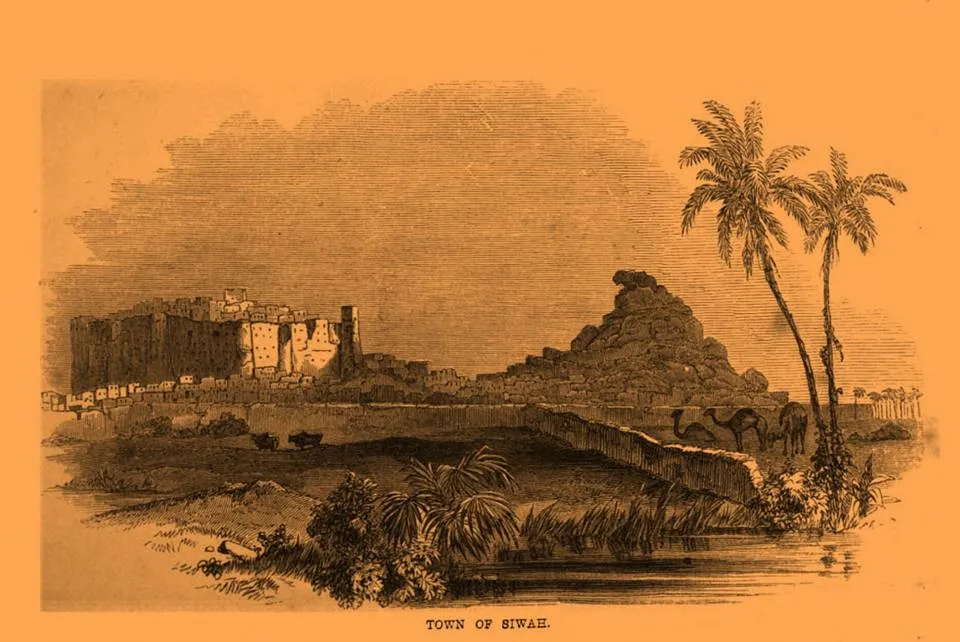 The only image of the book "Town of Siwa"
