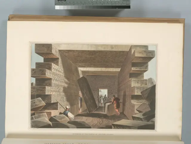 Temple of Jupiter Ammon — Temple of Jupiter Ammon, 1803, engraving taken from Views of Libya, by Luigi Mayer (1755-1803)