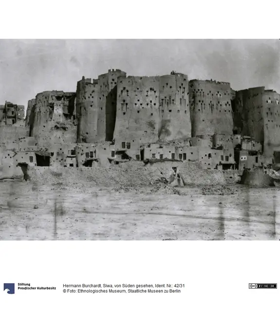 Siwa, viewed from the south Hermann Burchardt