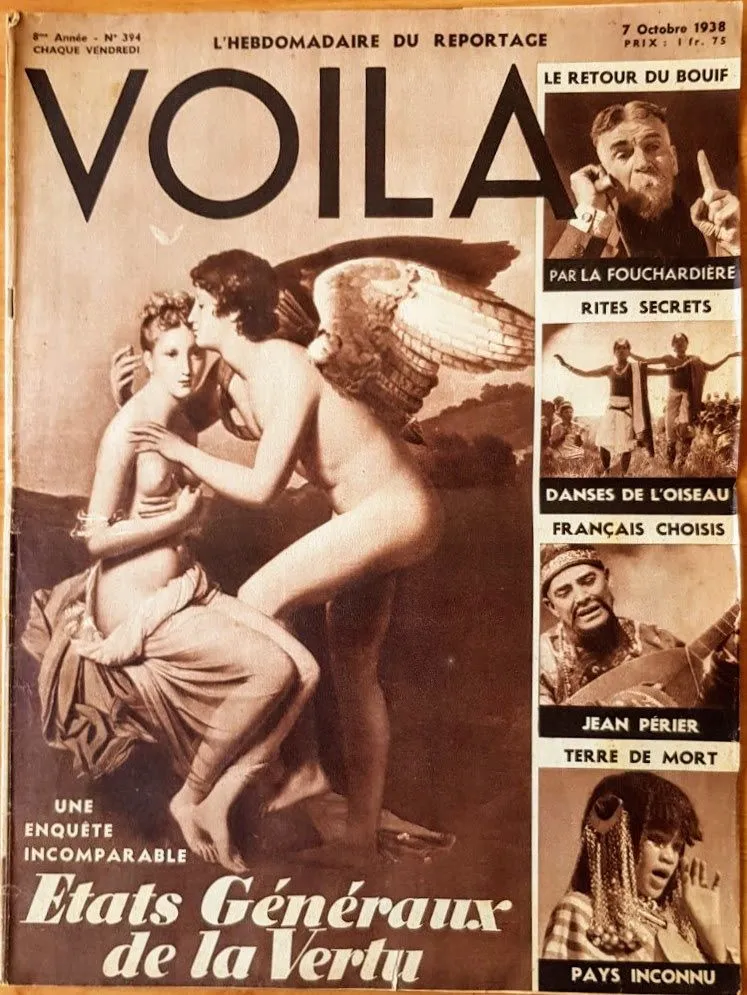VOILA -L'Hebdomadaire du Reportage 7 Octobre 1938