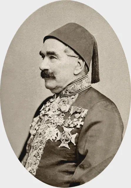 Linant Pacha de Bellefonds, Louis Maurice Adolphe, BNF Gallica — Louis Maurice Adolphe Linant de Bellefonds, aussi connu sous le nom de Linant Pacha est un explorateur de l'Égypte et un ingénieur en chef des travaux publics du pays de 1831 à 1869