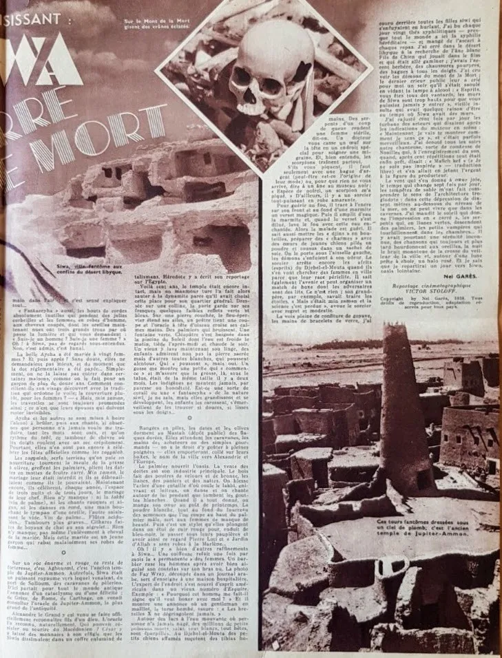 VOILA -L'Hebdomadaire du Reportage 7 Octobre 1938