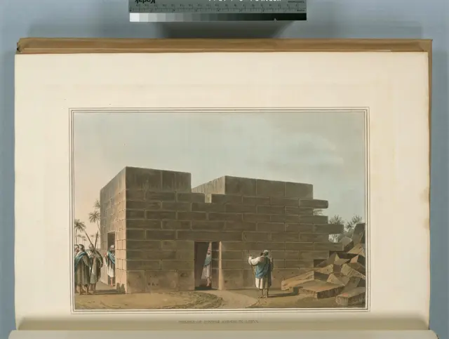 Temple of Jupiter Ammon 1803 — Temple of Jupiter Ammon, 1803, engraving taken from Views of Libya, by Luigi Mayer (1755-1803)